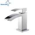 Aquacubic New Style Single Dual Handles Widespread Black Brass Lavatory Bathroom Sink Faucet Basin Mixer Basin Faucet